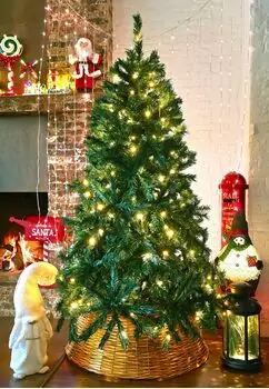 Christmas Tree With Lights საახალწლო ნაძვის ხე განათებით 180 სმ