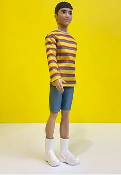 Barbie Ken Fashionistas Doll GRB91 თოჯინა მოდის სამყაროდან, 6 image