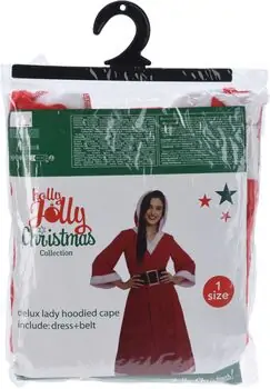 Xmas Lady Dress Velour საახალწლო კაბა