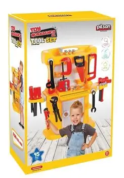 Pilsan-ის სათამაშო ინსტრუმენტების ნაკრები 03 538 LUX TOOL WORKSHOP SET, 2 image
