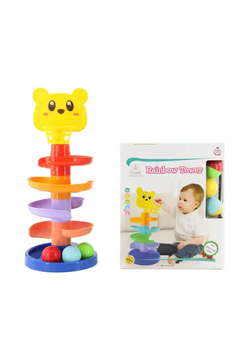 Birlik Toys Rainbow Jumbo Tower - განსავითარებელი სათამაშო