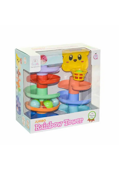 Birlik Toys Rainbow Jumbo Tower - განსავითარებელი სათამაშო, 2 image