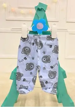 Baby Bear Trousers Blue - ახალშობილის შარვალი
