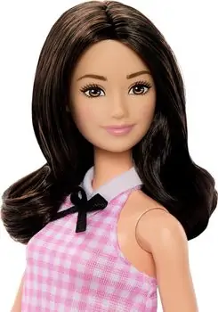 Barbie Doll Fashionista Doll with Black Wavy Hair - ბარბის თოჯინა, 6 image