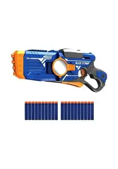 Blaze Storm Manual Soft Bullet Gun ZC7086 სათამაშო თოფი, 3 image