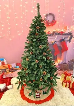 Christmas Tree With Pine Cones 210 CM ნაძვის ხე გირჩებით, 2 image