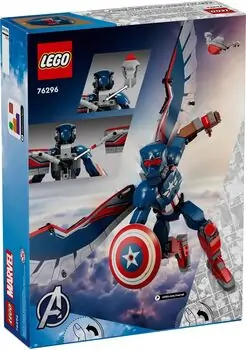 Lego Super Heroes 76296 New Captain America Construction Figure, 9 image