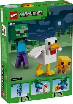 Lego Minecraft 21582 Chicken Jockey, 8 image