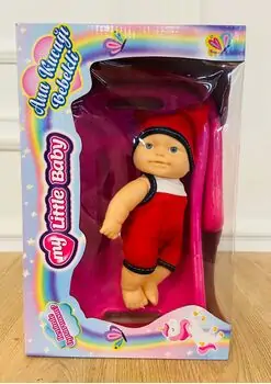 TOY DOLL WITH CARRIER სათამაშო თოჯინა კალათით, 3 image