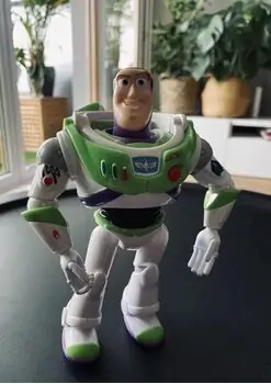 Disney Pixar Toy Story Large Buzz Lightyear Action Figure HFY27 სათამაშო ბაზ ლაითერის ფიგურა, 5 image
