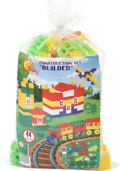 Polesie-ს საბავშვო სათამაშო კონსტრუქტორი POLESIE 2952 Construction set Builder - 44 pcs