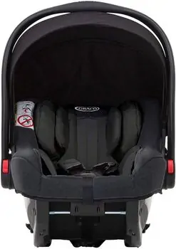 Graco SNUGRIDE R44 MIDNIGHT BLACK მანქანის სავარძელი (ქარსითი), 2 image