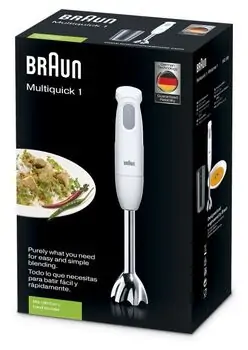 ხელის ბლენდერი BRAUN MQ100 Curry, 4 image