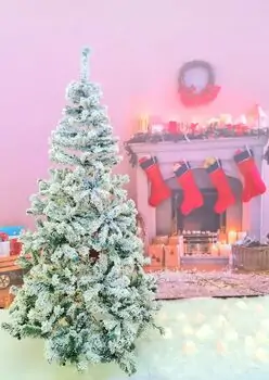 Snow-Covered Christmas Tree დათოვლილი საახალწლო ნაძვის ხე 180 სმ (OT031)