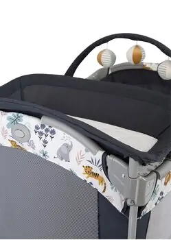 Graco Contour Electra Into The Wild ორ დონიანი საწოლ-მანეჟი, 6 image