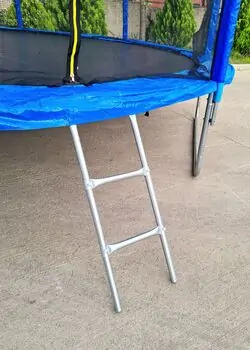 Metal & Plastic Trampoline With Ladder 427cm 14FT - ბატუტი, 4 image