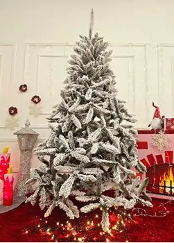Victoria Snow-Covered Christmas Tree PVC 220 CM ნაძვის ხე დათოვლილი ტოტებით, 3 image