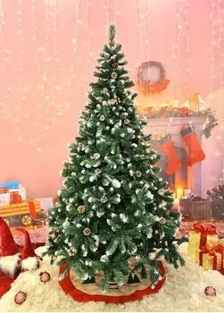 Christmas Tree With Pine Cones საახალწლო ნაძვის ხე გირჩებით 210 სმ