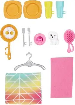 Barbie Dollhouse Playset Doll & House with  - ბარბის სათამაშო სახლი, 3 image