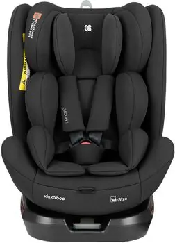 KikkaBoo i-Moove 2 i-SIZE Black - მანქანის სავარძელი (ქარსითი), 2 image