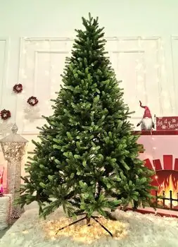 Carpathian Christmas Tree Light Green Tips 210CM PVC + PE  ნაძვის ხე შერეული სილიკონის წიწვებით, 2 image