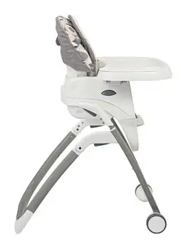 Graco DUODINER DLX 6IN1 PATCHWORK GREY საკვები სკამ-მაგიდა, 6 image