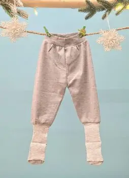 Baby Pants Grey - ახალშობილის შარვალი