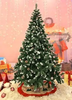 Christmas Tree With Pine Cones საახალწლო ნაძვის ხე გირჩებით 210 სმ, 3 image