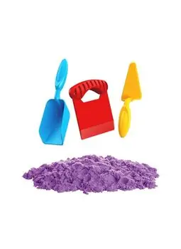 Dede ART CRAFT PURPLE 1000 GR ACCESSORIES MODELING PLAY SAND კინეტიკური ქვიშის ნაკრები 03694, 3 image