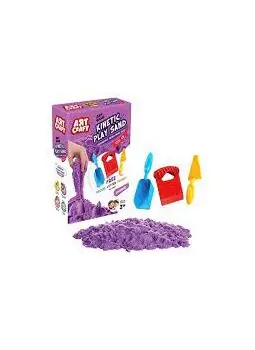 Dede ART CRAFT PURPLE 1000 GR ACCESSORIES MODELING PLAY SAND კინეტიკური ქვიშის ნაკრები 03694, 4 image