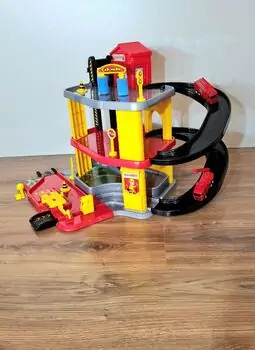 Dede 03345 3 LEVEL FIRE STATION GARAGE SET სათამაშო ტრასა, 9 image