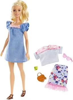 Barbie FRY79 Fashionistas Doll მოდური თოჯინა ბარბი