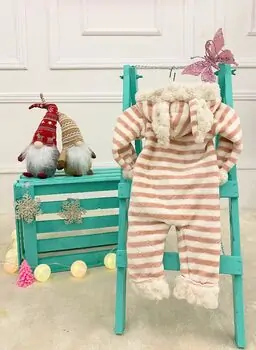 Lovely Fluffy Rabbit Romper - საბავშვო რომპერი, 2 image