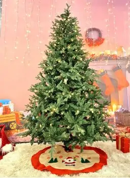 Christmas Tree With Lights 210 CM ნაძვის ხე შერეული სილიკონის წიწვებით და განათებით, 4 image