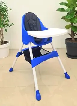 Baby Hope ROYAL FEEDING CHAIR  ( BLUE) საკვები სკამ-მაგიდა