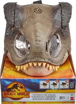 Jurassic World GWD71 Dominion Dinosaur Mask Tyrannosaurus Rex - სათამაშო დინოზავრის ნიღაბი, 5 image