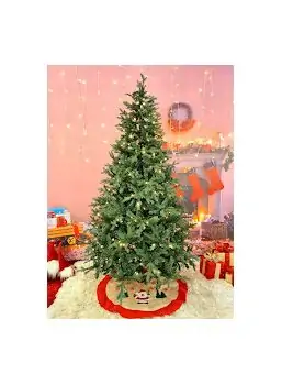 Christmas Tree With Lights 210 CM ნაძვის ხე შერეული სილიკონის წიწვებით და განათებით, 2 image