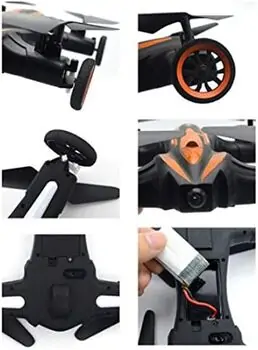 Remote Control Drone 2in1 Car and Drone - დისტანციურად მართვადი დრონი მანქანით, 3 image