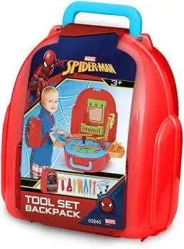 Dede Tool Set Backpack 03845 სათამაშო ინსტრუმენტების ნაკრები, 3 image
