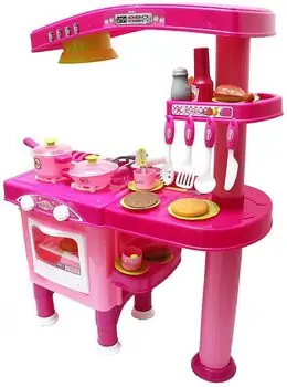 SUPER KITCHEN SET PINK ფუნქციური საბავშვო სამზარეულო, 7 image