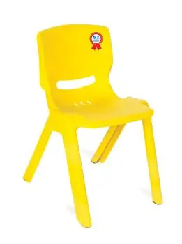 Pilsan-ის საბავშვო სკამი 03 461 HAPPY CHAIR YELLOW