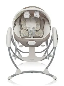 Graco GLIDER ELITE CHEVRON ახალშობილის ელექტრო შეზლონგი, 4 image
