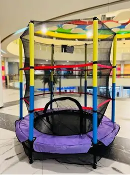 Metal & Plastic Trampoline 140cm LBT55 - ბატუტი, 2 image
