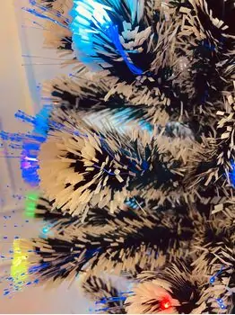 Christmas Tree With Lights And Star  საახალწლო ნაძვის ხე ფერადი განათებით და ვარსკვლავით 180 სმ (OT738), 3 image