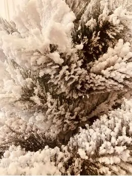 Snow-Covered Christmas Tree დათოვლილი საახალწლო ნაძვის ხე 180 სმ (OT735), 4 image