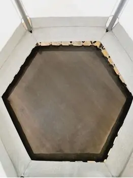 METAL &PLASTIC TRAMPOLINE 126cm ბატუტი, 3 image