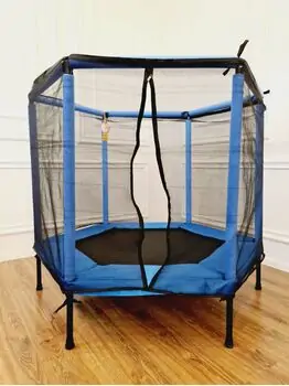 METAL &PLASTIC TRAMPOLINE 140cm ბატუტი, 3 image