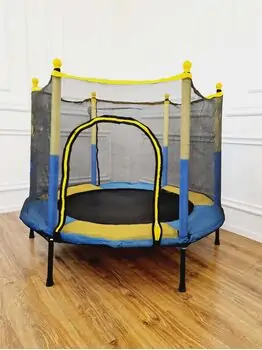 საბავშვო გასართობი ბატუტი 140სმ METAL &PLASTIC TRAMPOLINE 1.4M