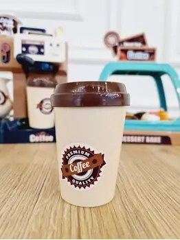 Coffee Machine 2 in 1 საბავშვო ფუნქციური ყავის მოსამზადებელი ნაკრები, 8 image