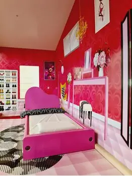 Moni Toys 4118 Wooden doll house Isabella საბავშვო ხის სათამაშო თოჯინის სახლი, 6 image